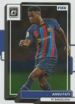 Ansu Fati FC Barcelona Panini Donruss Soccer 2022/23 Optic #31